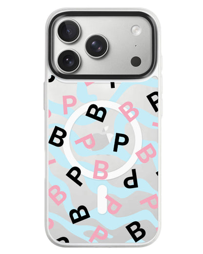 iPhone Rearguard MagSwap - Blackpink Monogram