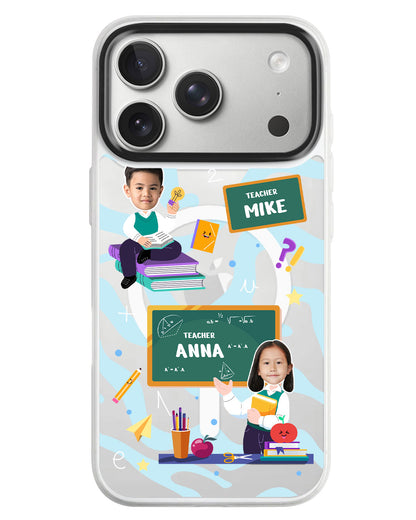 iPhone Rearguard MagSwap - Face Grid Dream Teacher