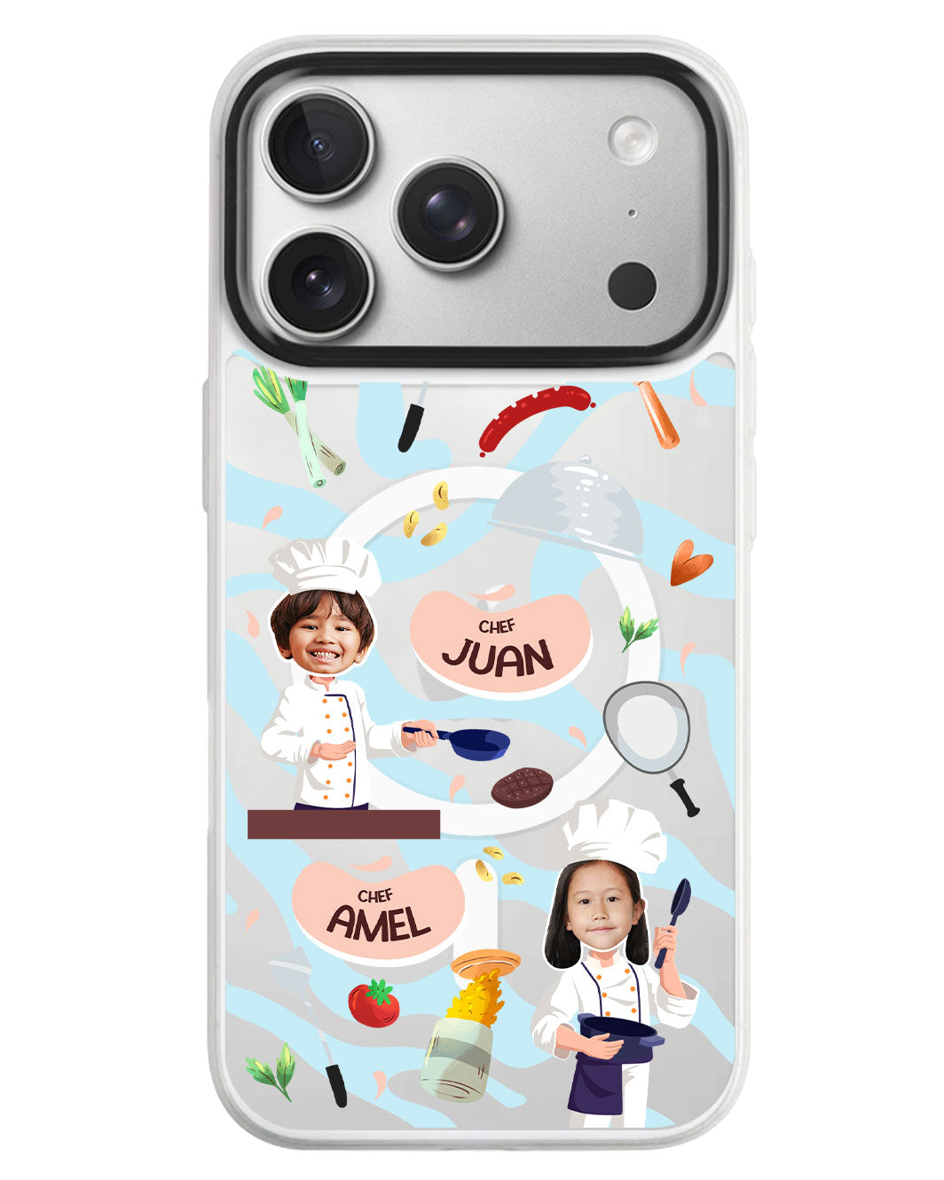 iPhone Rearguard MagSwap - Face Grid Dream Chef
