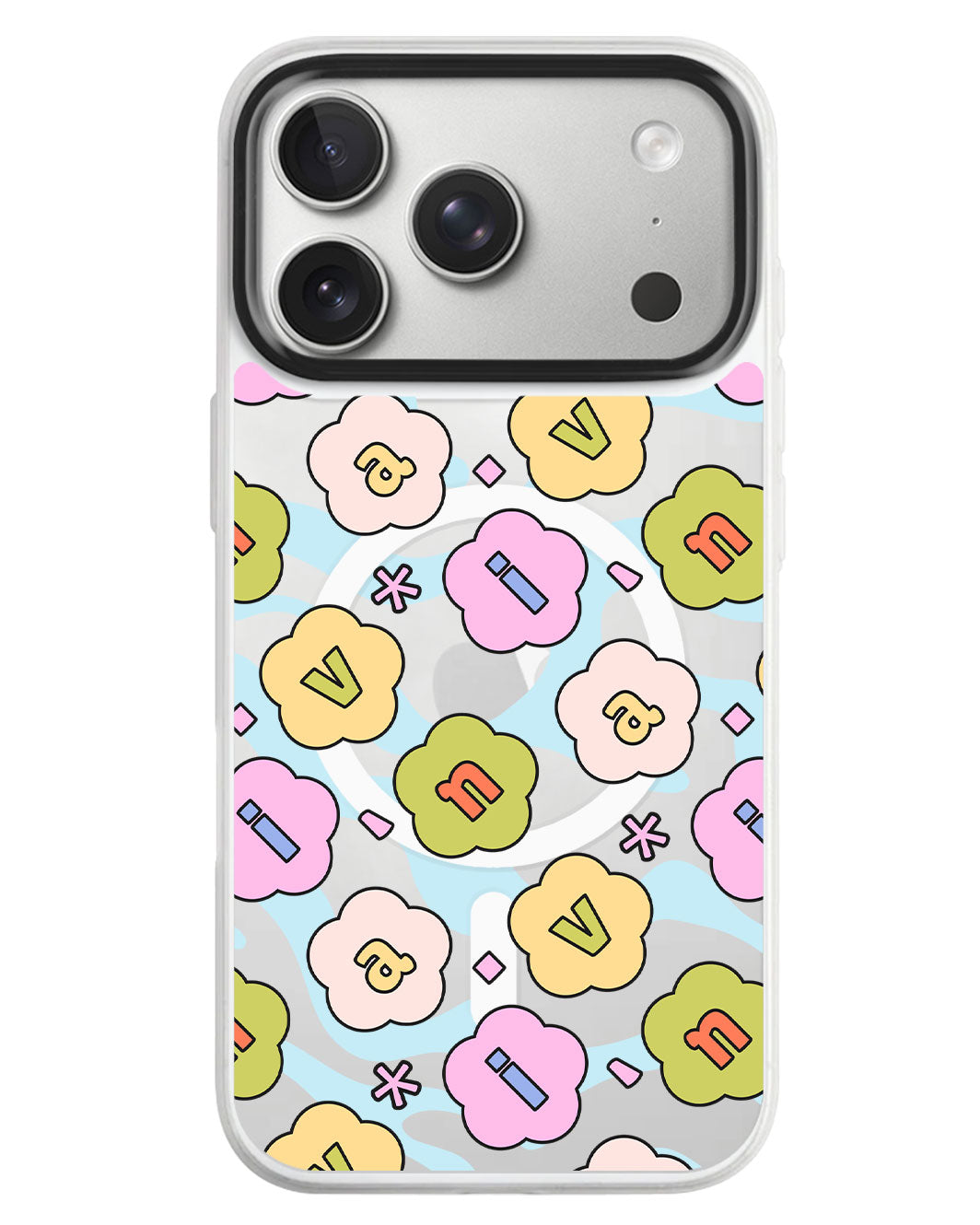 iPhone Rearguard MagSwap - Flower Petals Monogram 1.0