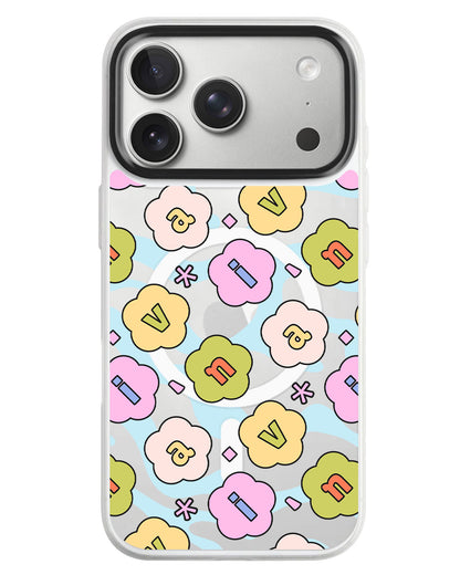 iPhone Rearguard MagSwap - Flower Petals Monogram 1.0