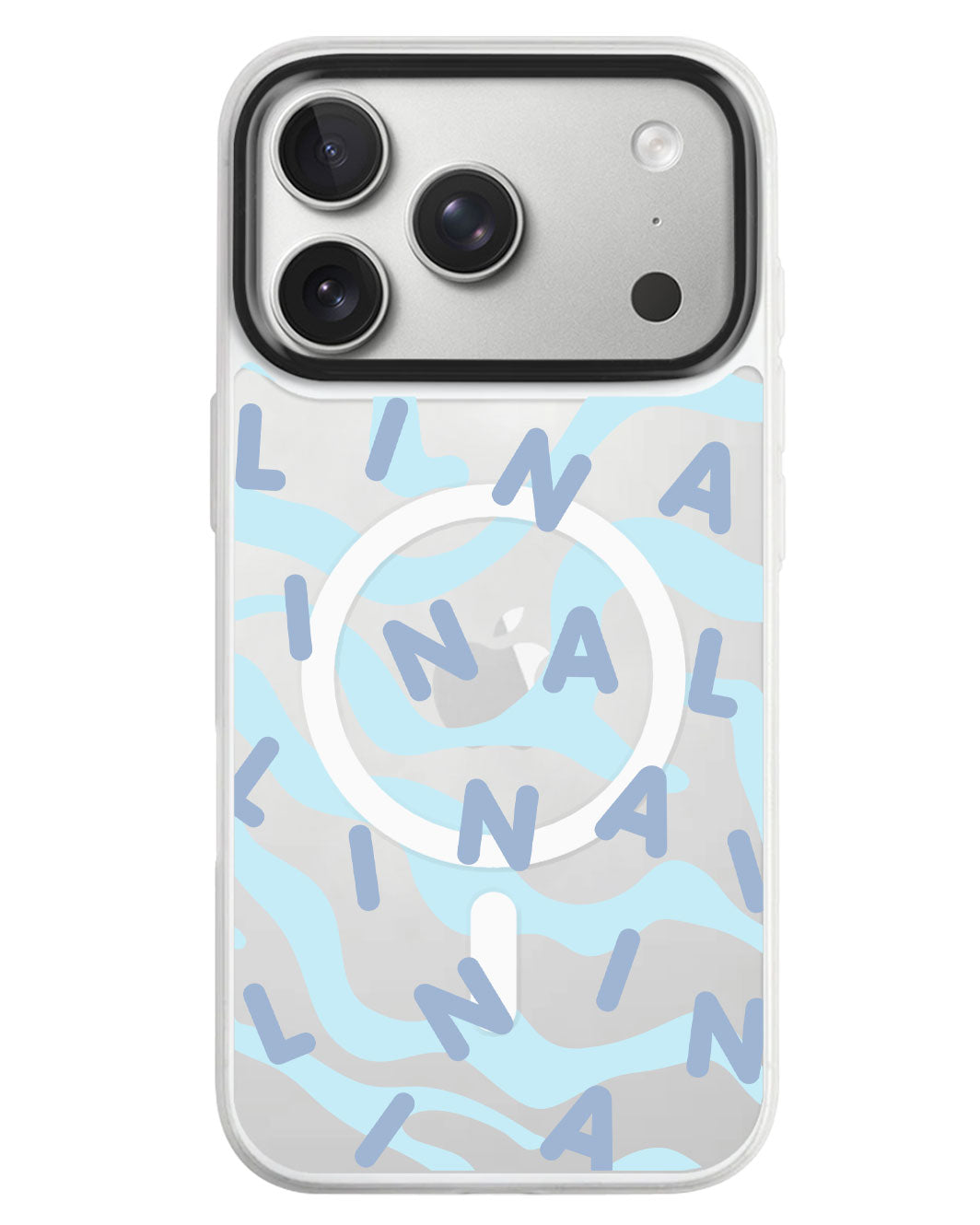 iPhone Rearguard MagSwap - Monogram 2.0 Blue