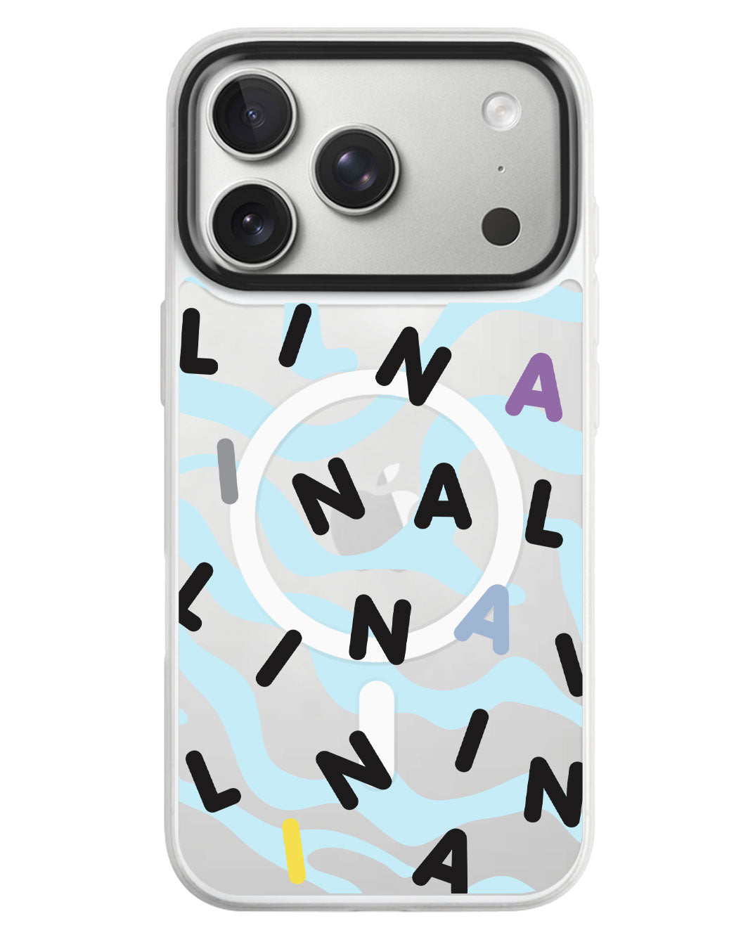 iPhone Rearguard MagSwap - Monogram 2.0 Hitam