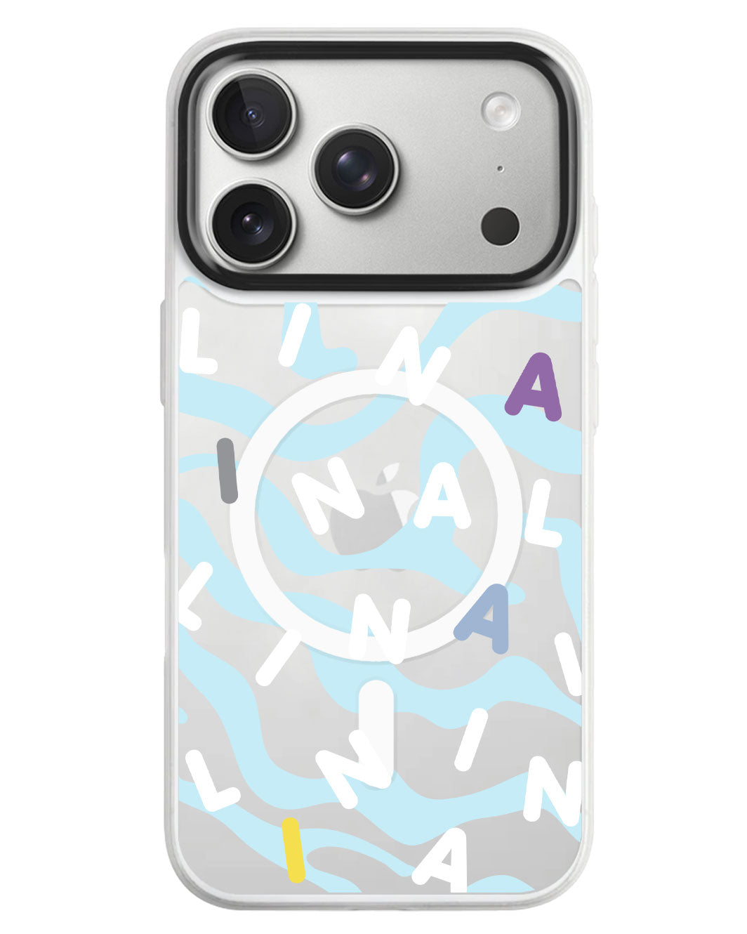 iPhone Rearguard MagSwap - Monogram 2.0 Putih