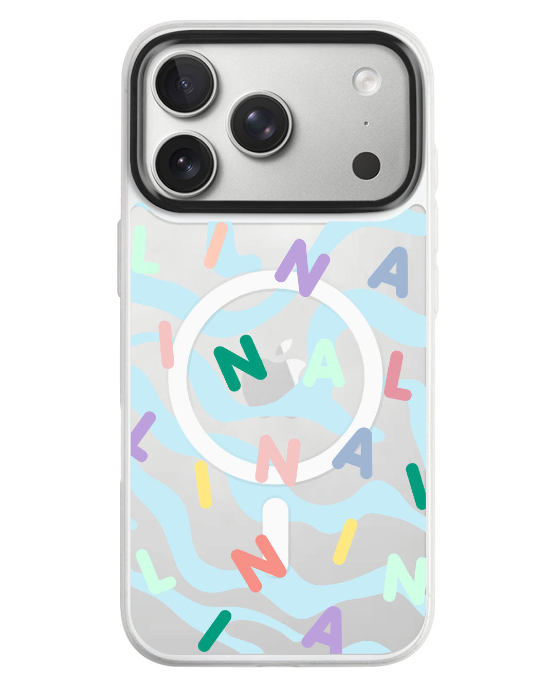 iPhone Rearguard MagSwap - Monogram 2.0 Rainbow