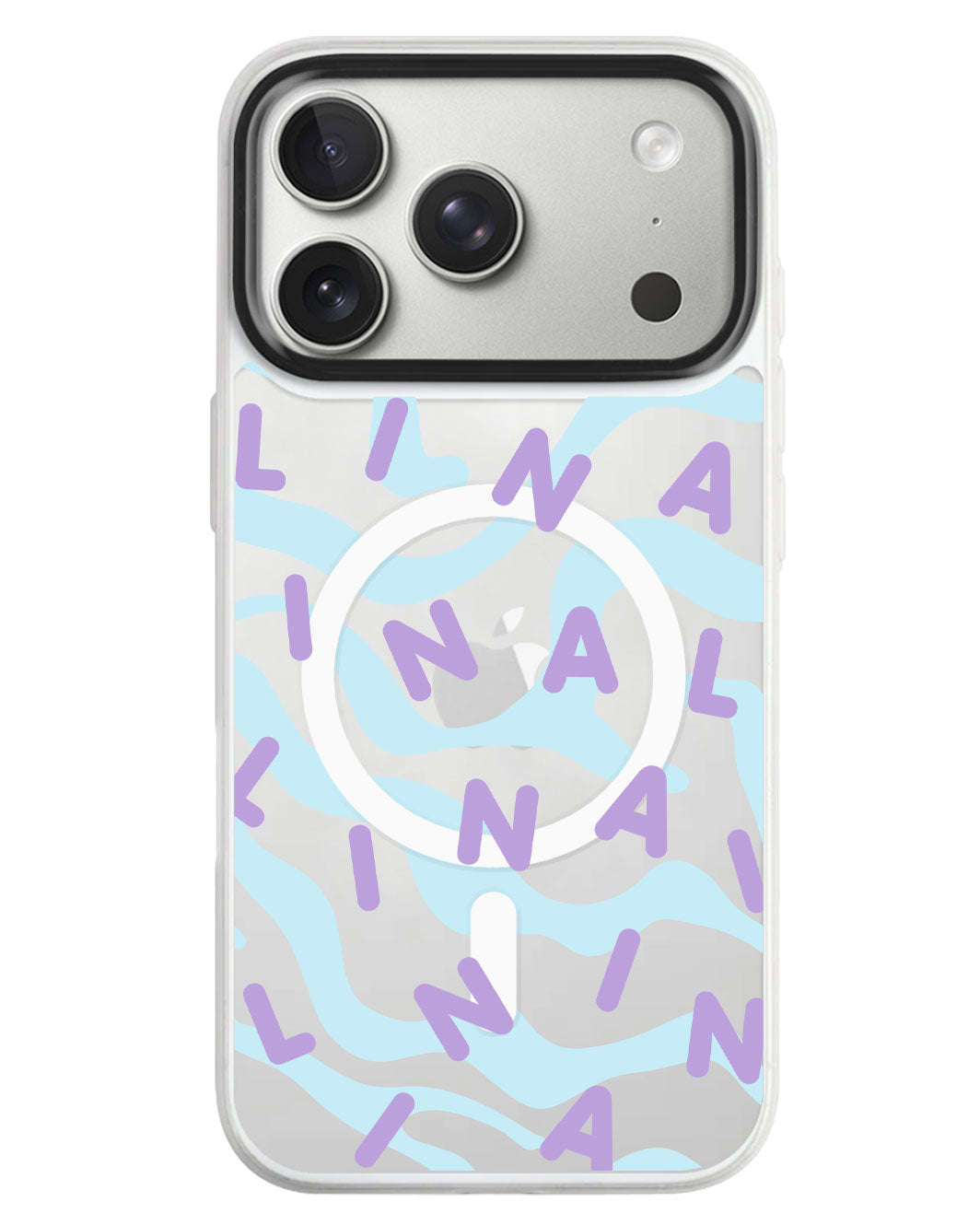 iPhone Rearguard MagSwap - Monogram 2.0 Ungu