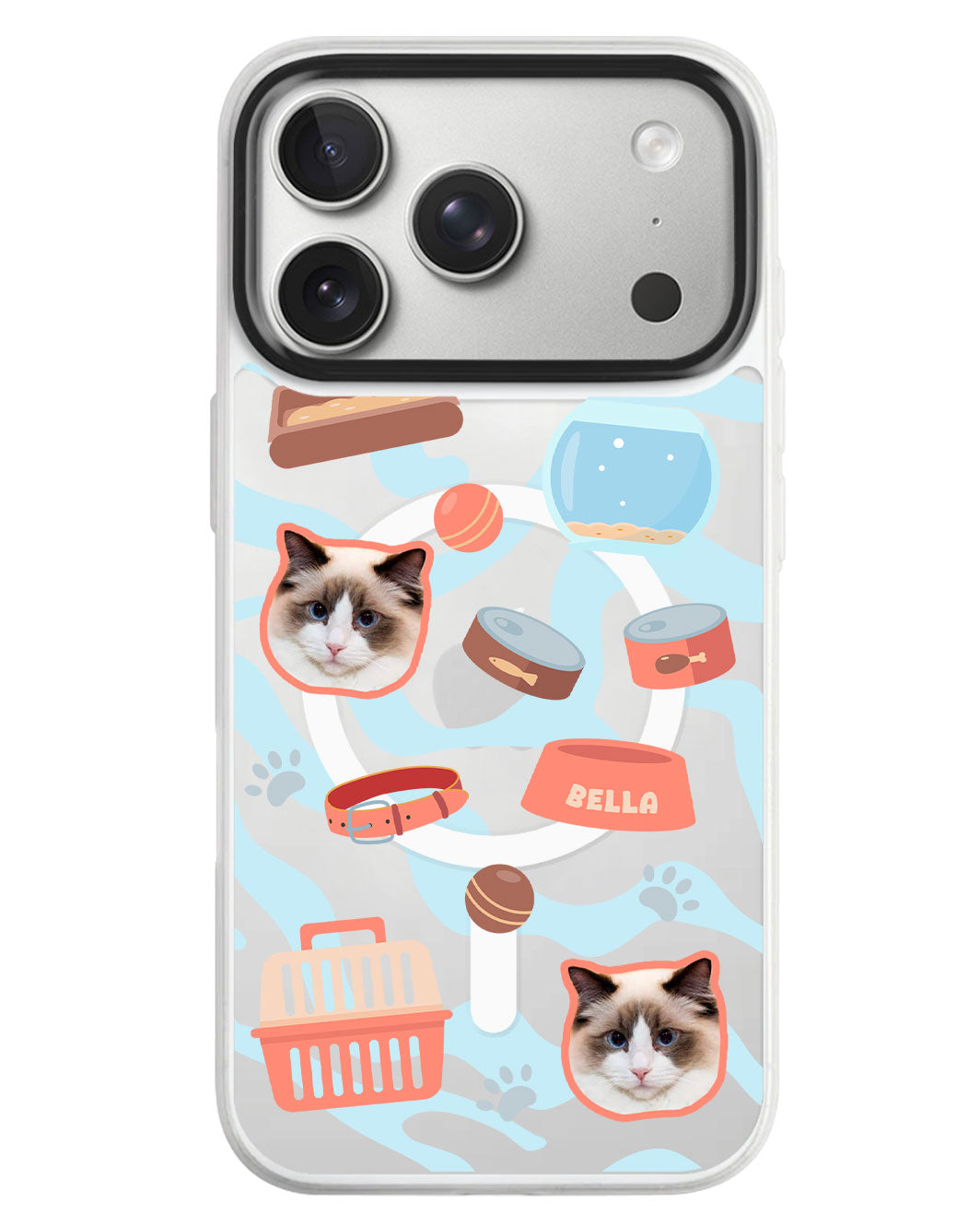 iPhone Rearguard MagSwap - Pet Grid Kitty Cozy Corner