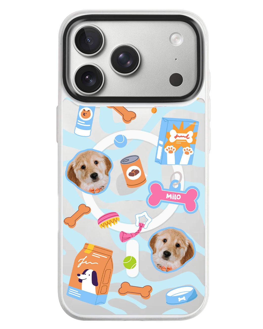 iPhone Rearguard MagSwap - Pet Grid Puppy Sweet Treats