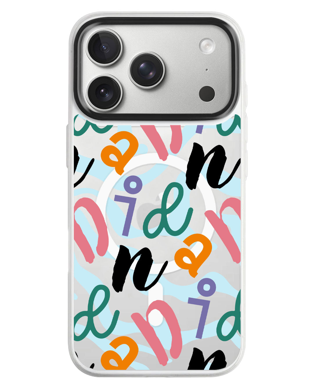 iPhone Rearguard MagSwap - Playful Monogram 3.0