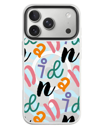 iPhone Rearguard MagSwap - Playful Monogram 3.0