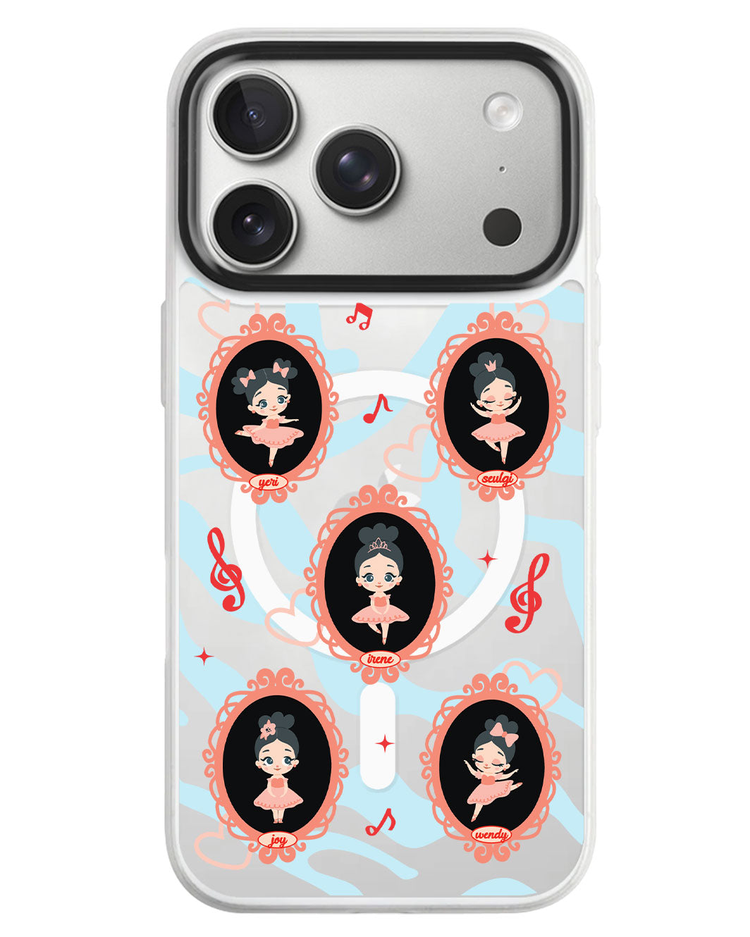 iPhone Rearguard MagSwap - Red Velvet Feel My Rhythm