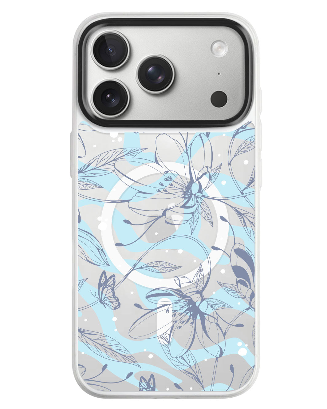iPhone Rearguard MagSwap - Sketchy Flower & Butterfly 2.0