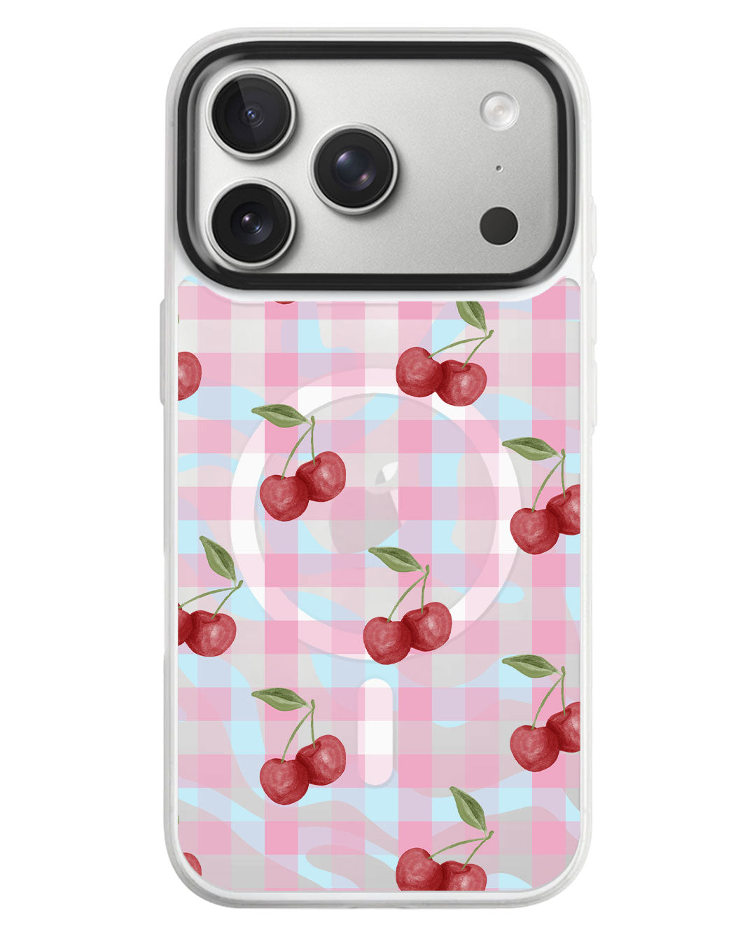 iPhone Rearguard MagSwap - Cherry Tartan