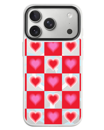 iPhone Rearguard MagSwap - Love Checkered