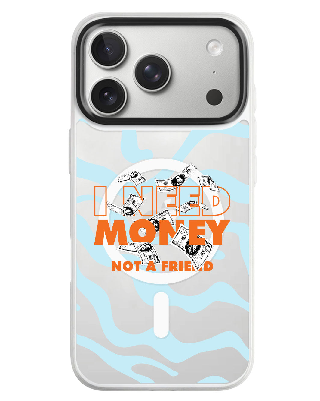 iPhone Rearguard MagSwap - Money Better Than Friend