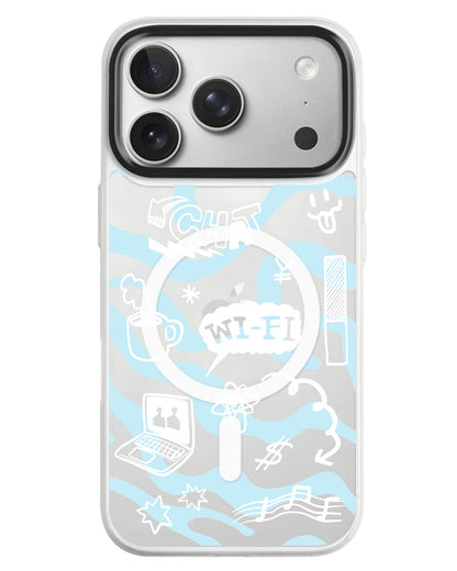 iPhone Rearguard MagSwap - Social White