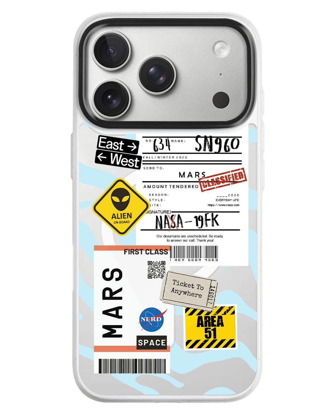 iPhone Rearguard MagSwap - Ticket To Mars