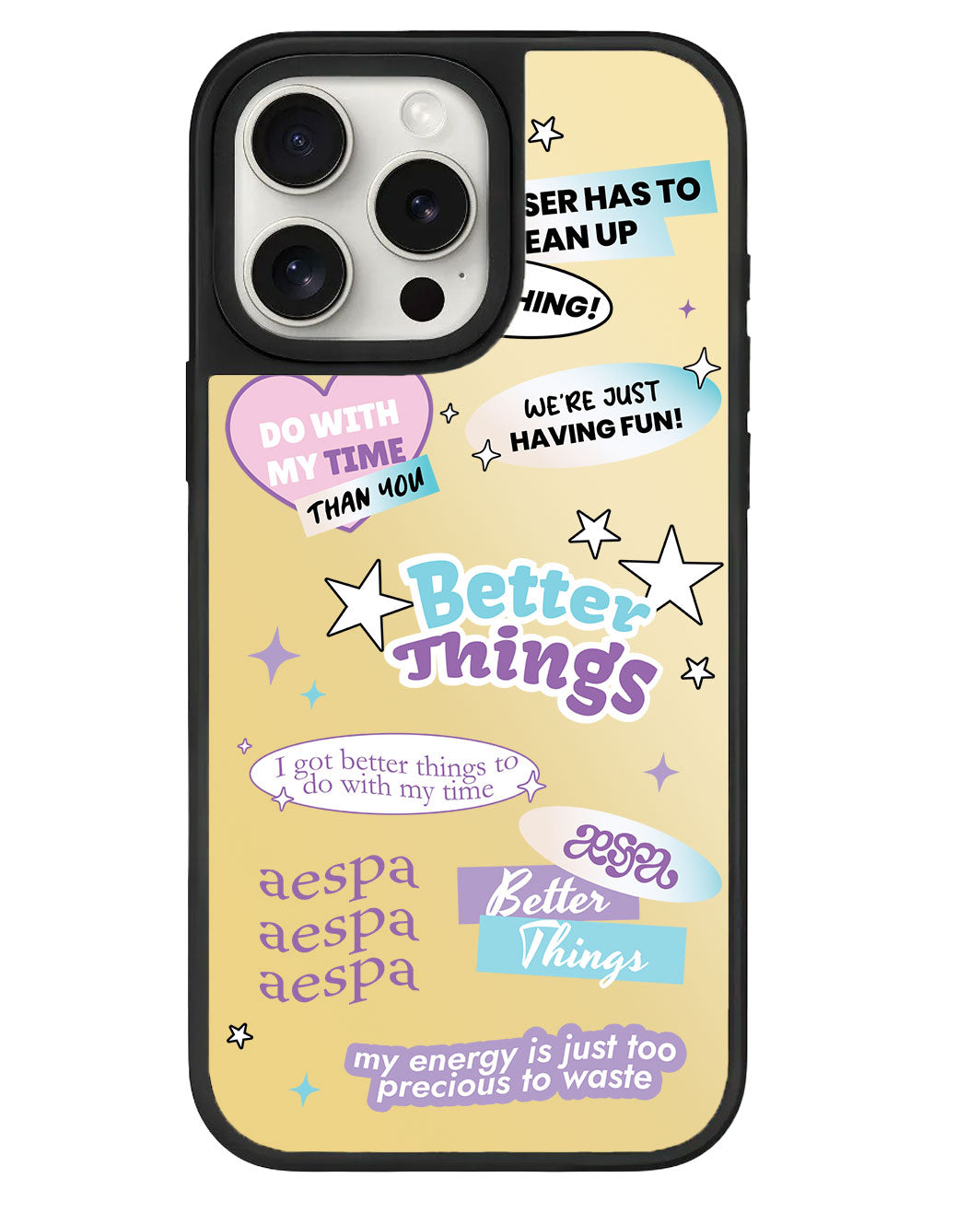 iPhone Mirror Grip Case -  Aespa Better Things