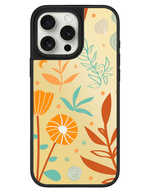 iPhone Mirror Grip Case - Autumn Botanical