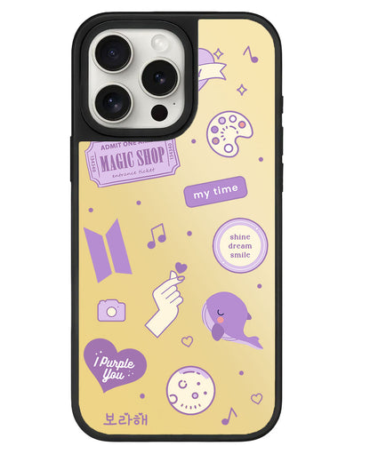iPhone Mirror Grip - BTS Sticker Pack