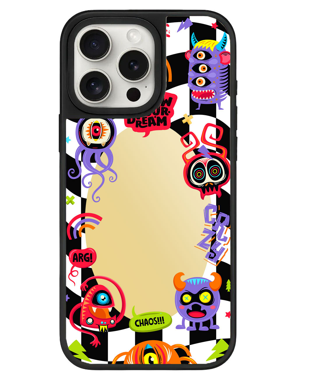 iPhone Mirror Grip Case - Baby Monster