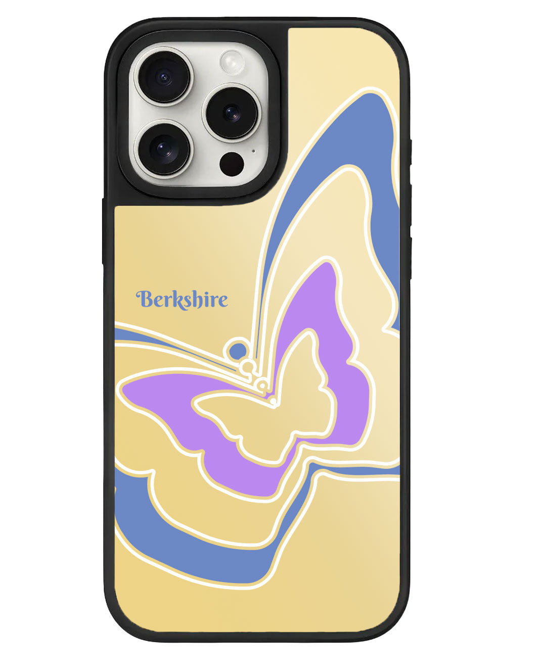 iPhone Mirror Grip Case -  Butterfly Mirror Violet