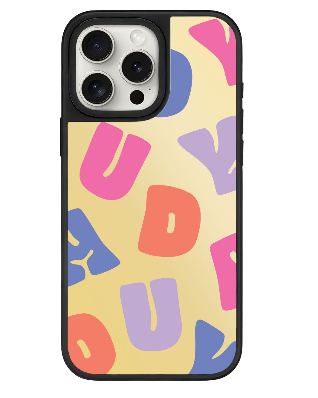 iPhone Mirror Grip -  Chubby Monogram