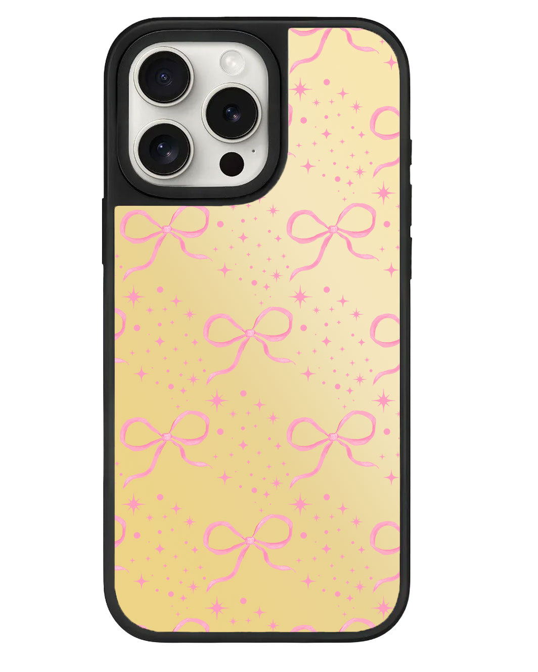 iPhone Mirror Grip -  Coquette Glittery Bow