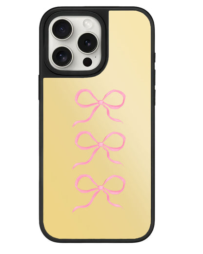 iPhone Mirror Grip -  Coquette Triple Bow