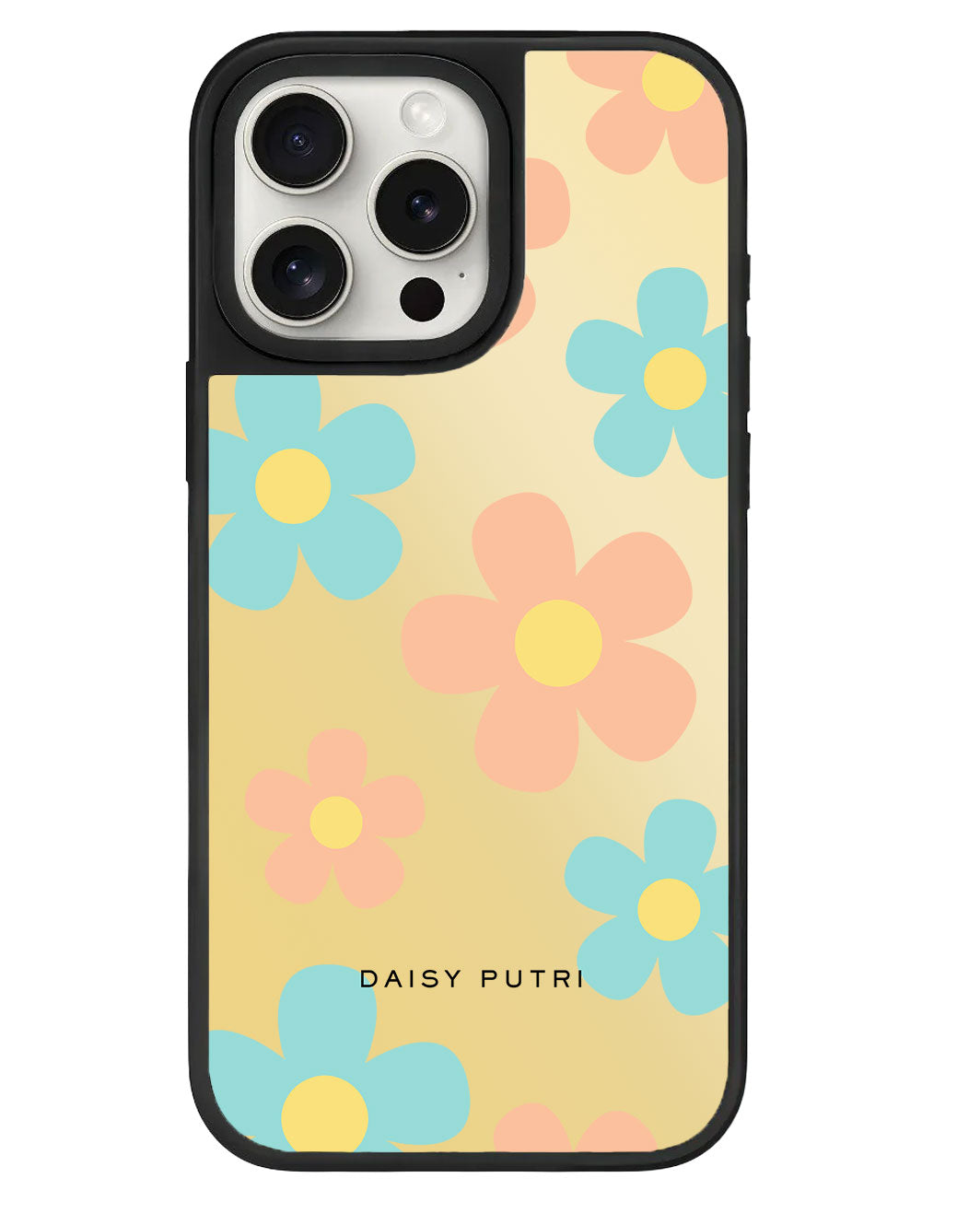 iPhone Mirror Grip Case - Daisy Daze