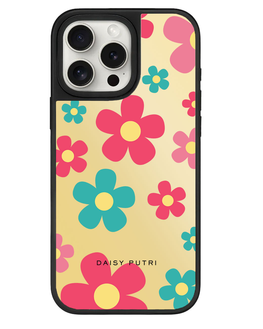 iPhone Mirror Grip Case - Daisy Delight 2.0