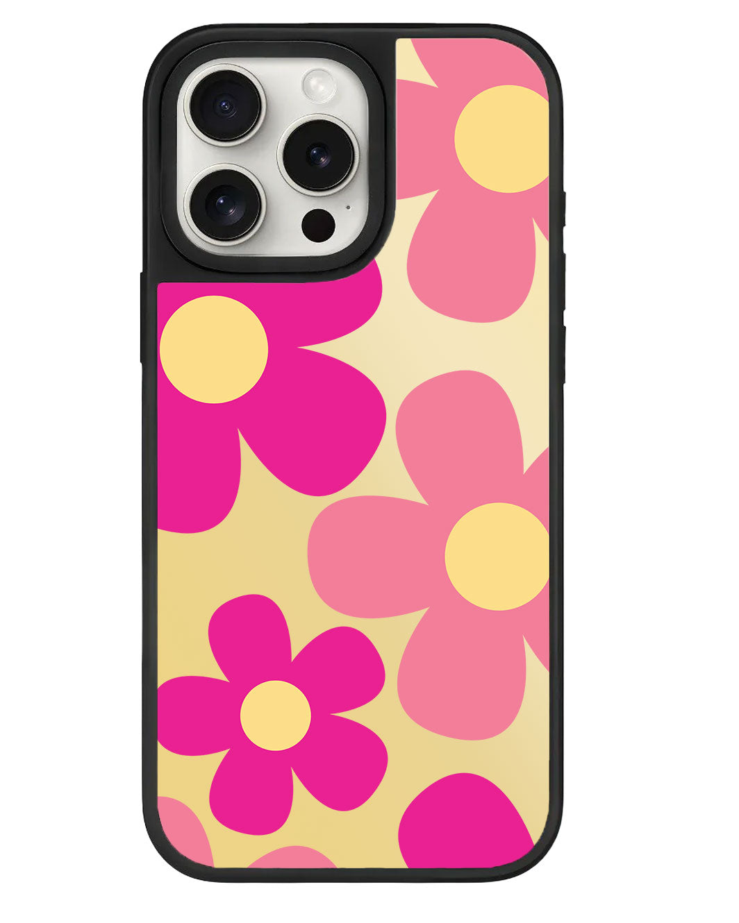 iPhone Mirror Grip Case -  Daisy Delight