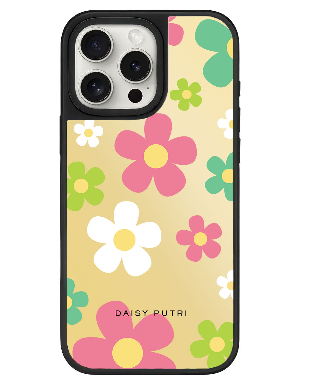 iPhone Mirror Grip Case - Daisy Wild