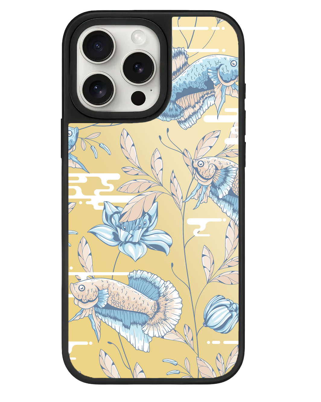 iPhone Mirror Grip - Fish & Floral 4.0