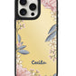 iPhone Mirror Grip Case - Pink Florals