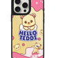 iPhone Mirror Grip Case - Hello Teddy 2.0