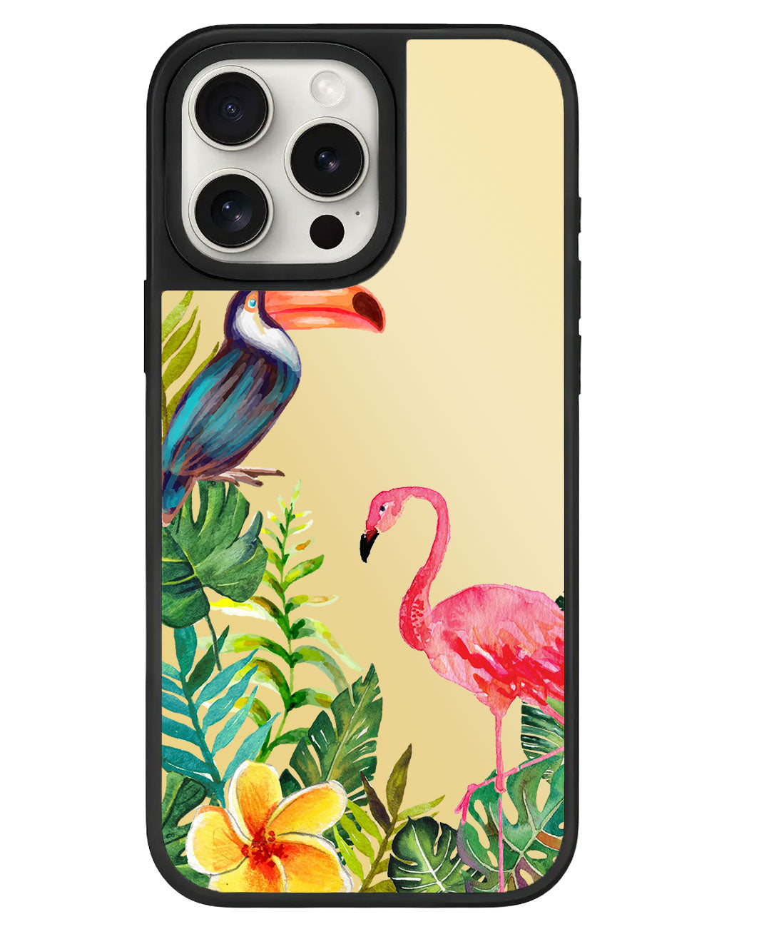 iPhone Mirror Grip Case - Tropical