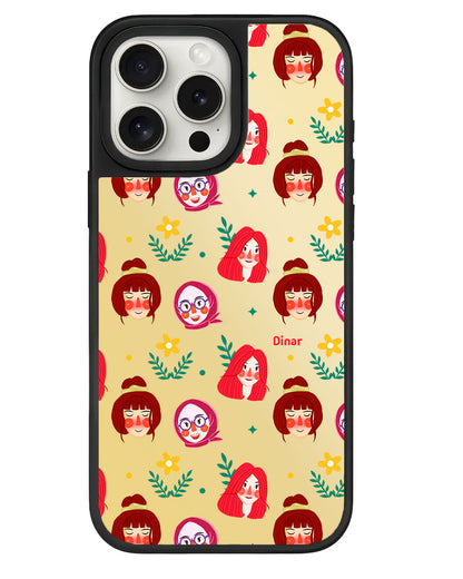 iPhone Mirror Grip - Lovely Faces