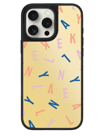 iPhone Mirror Grip - CUSTOM MONOGRAM  1.0 Rainbow