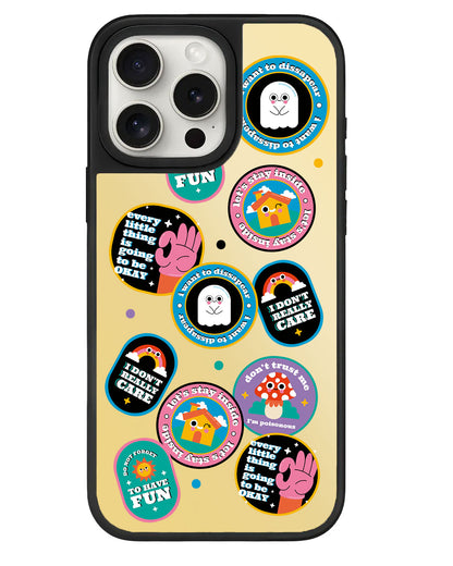 iPhone Mirror Grip - Monster Sticker Pack