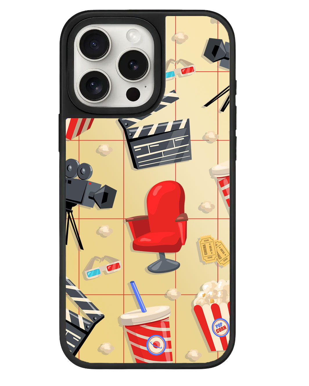 iPhone Mirror Grip Case - Movienight