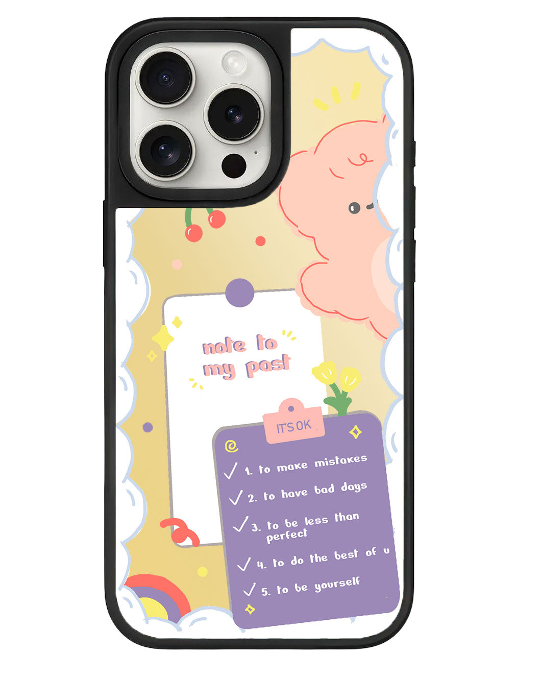 iPhone Mirror Grip - Note to my Past