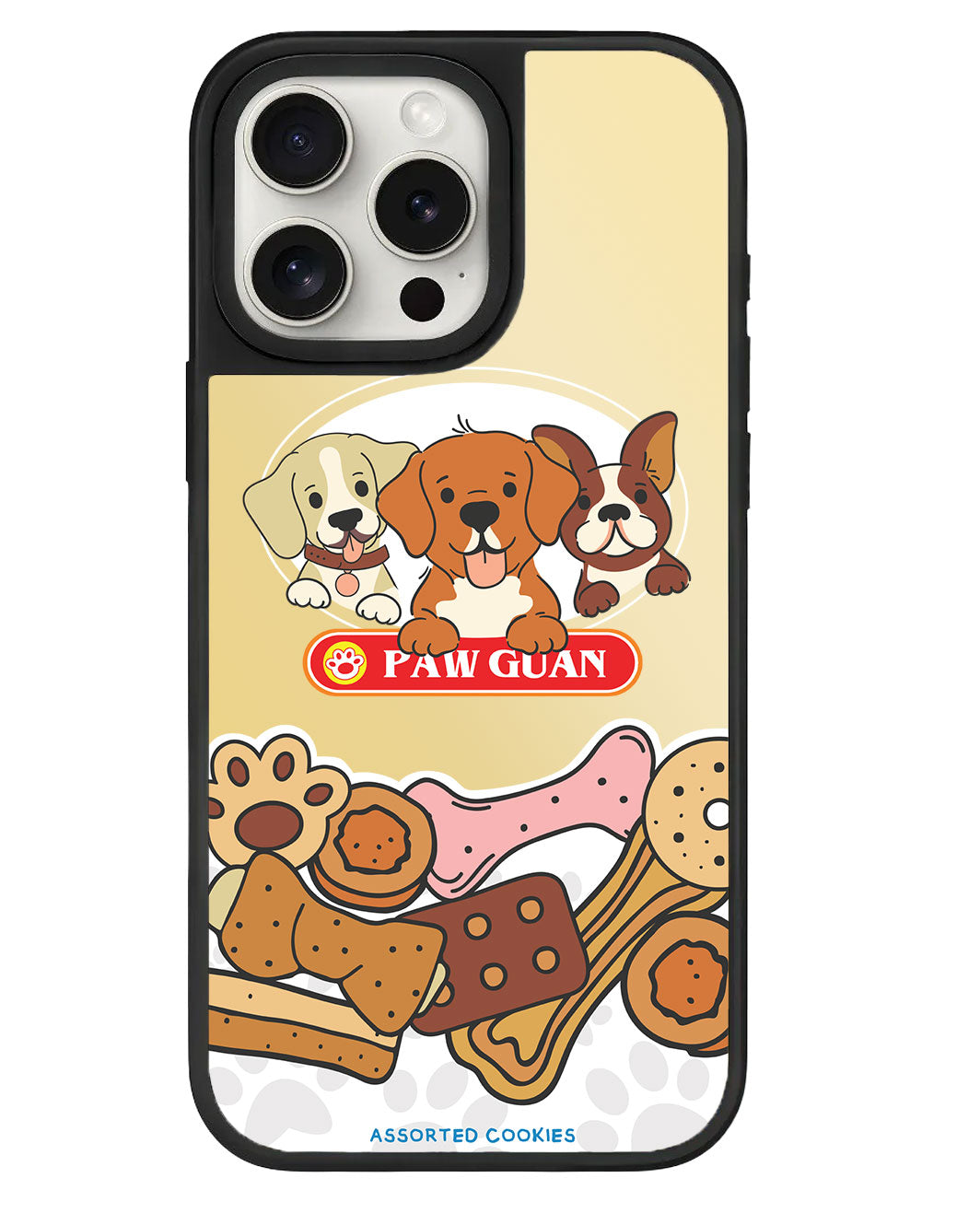 iPhone Mirror Grip Case - Pawguan Dog