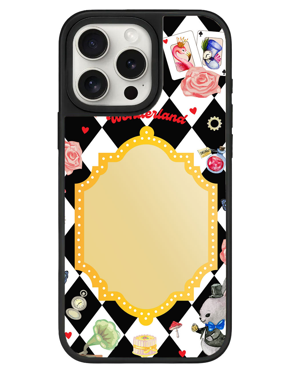 iPhone Mirror Grip Case - Wonderland