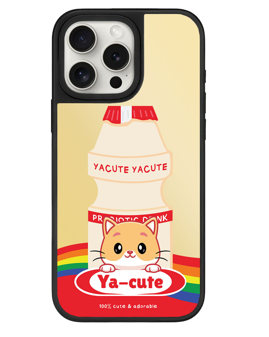 iPhone Mirror Grip Case - Yacute Cat