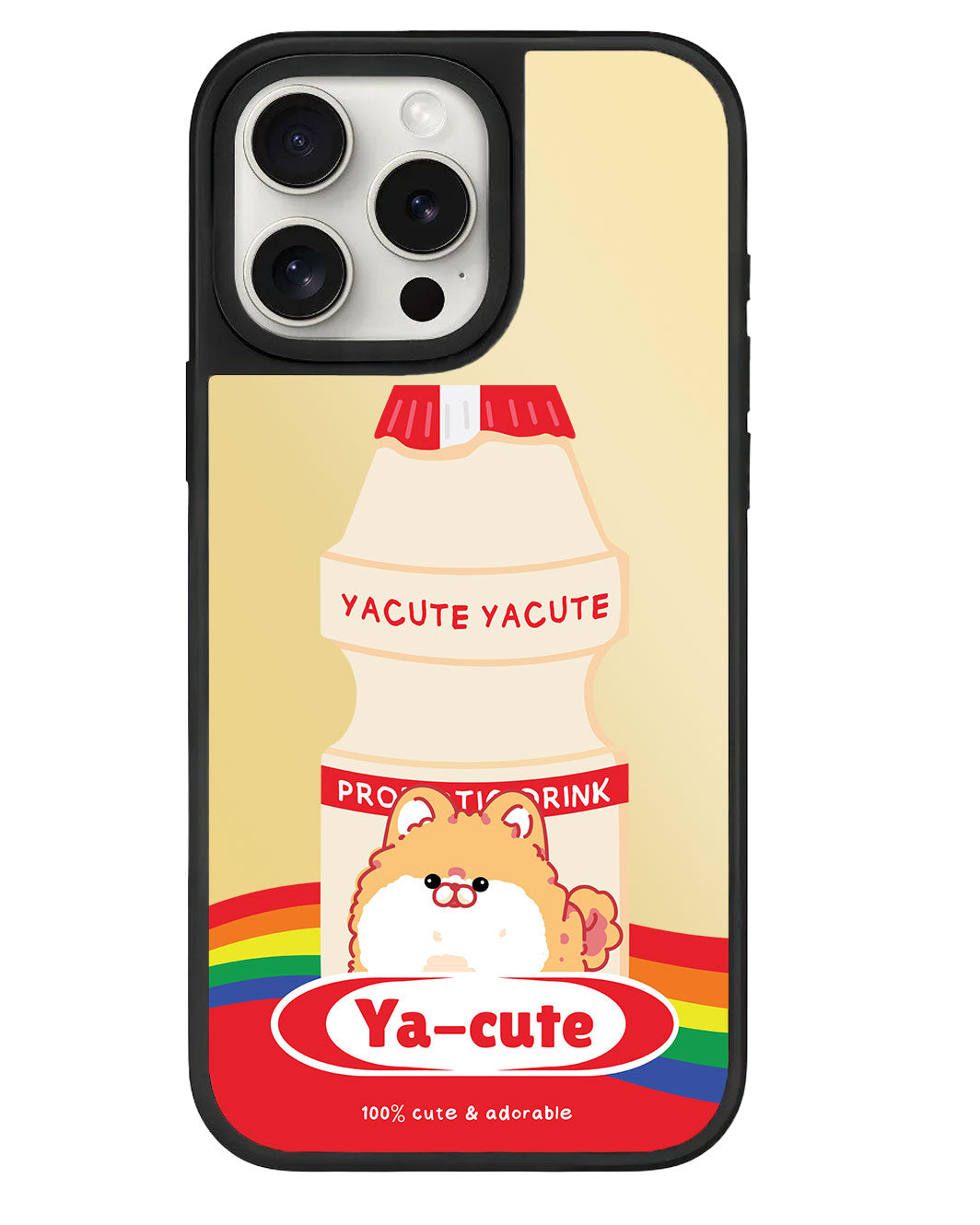 iPhone Mirror Grip Case - Yacute Dog