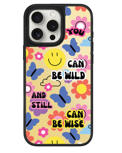 iPhone Mirror Grip - You Can Be Wild & Wise