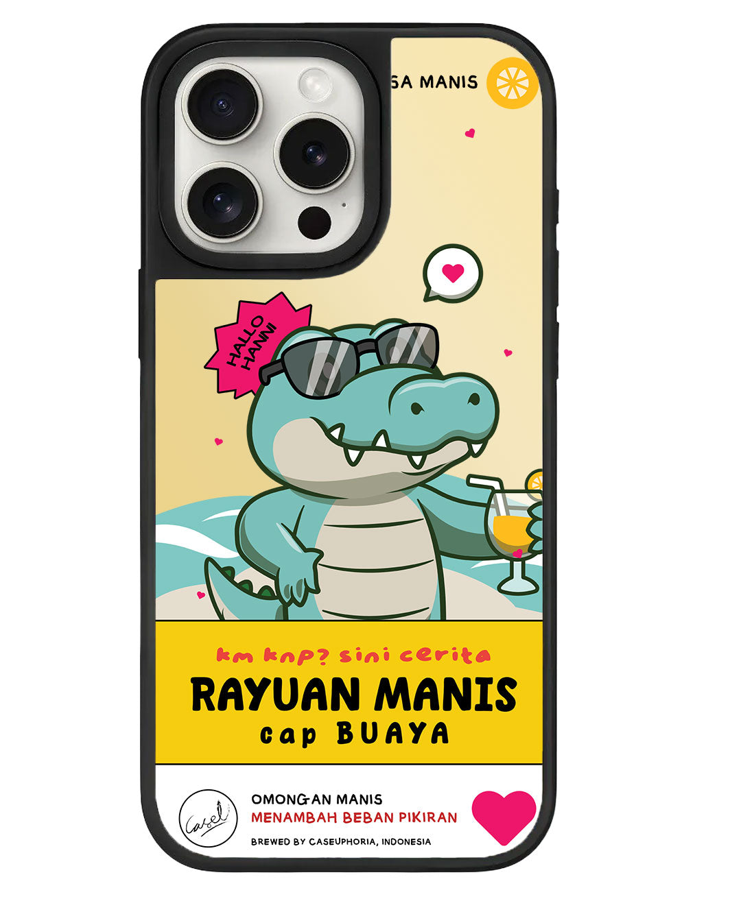iPhone Mirror Grip - Cap Buaya