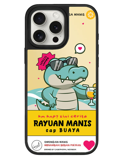 iPhone Mirror Grip - Cap Buaya