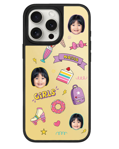 iPhone Mirror Grip - Face Grid Comic